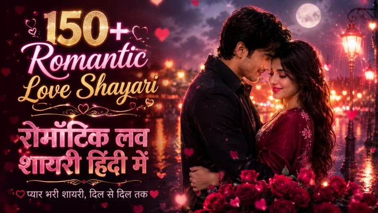 Romantic Love Shayari in Hindi